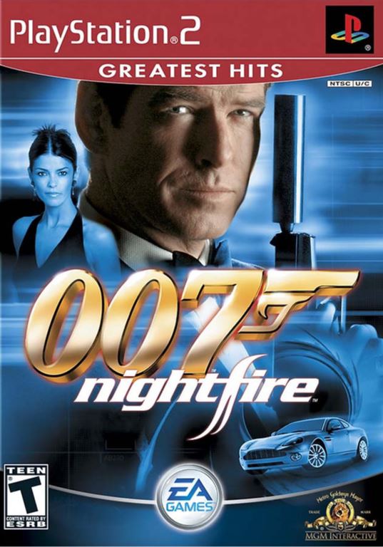 007: NightFire (Sony PlayStation 2, 2002) Complete Registration Card Near Mint