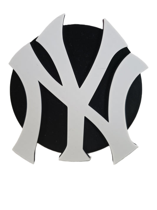 New York Yankees Baseball Trailer Hitch Receiver Cover Tow Towing Plug Cap 2"