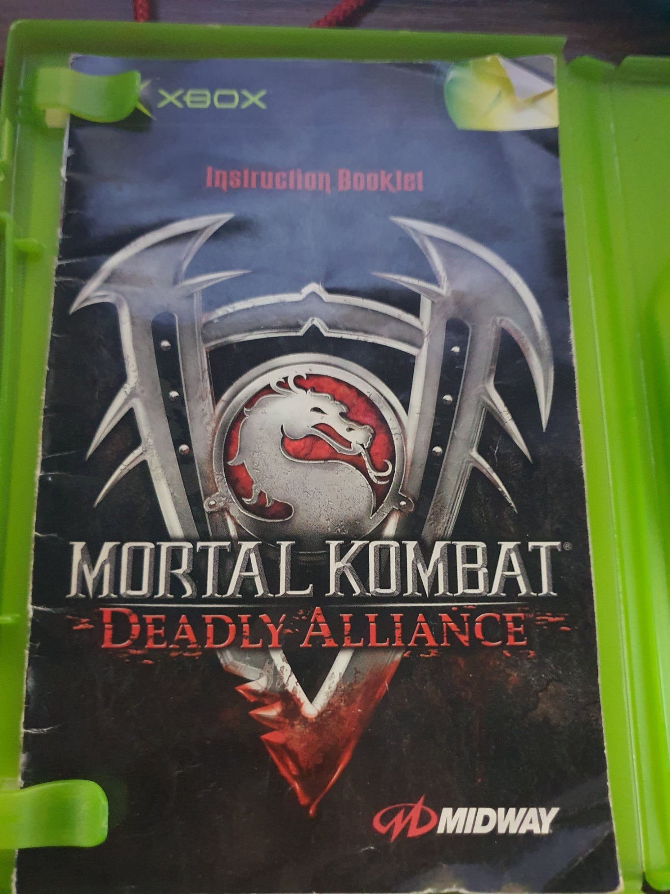 Mortal Kombat: Deadly Alliance (Xbox, 2003) Complete CIB Video Game Tested