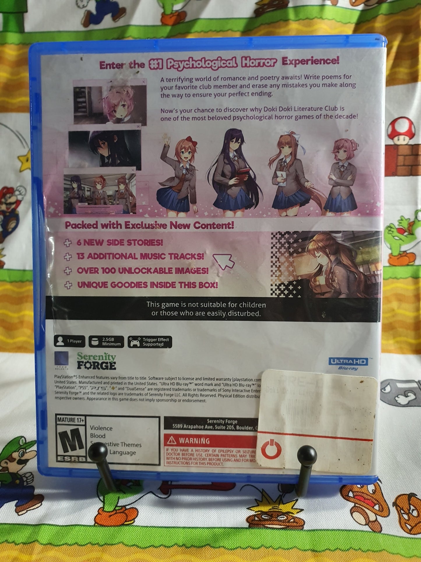 Doki Doki Literature Club Plus! Premium Physical Edition PlayStation 5 2021 PS5