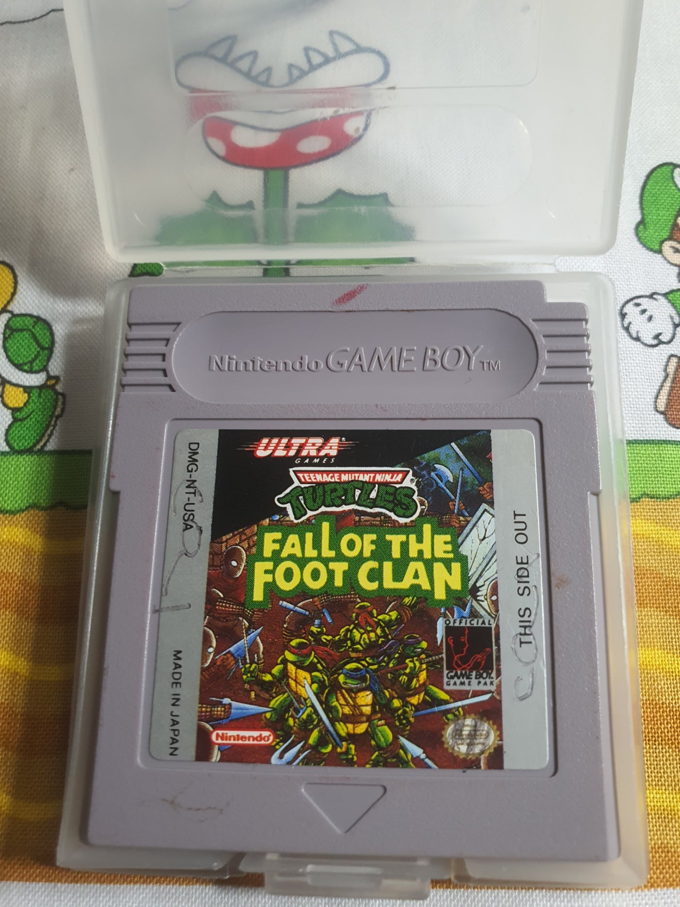 Teenage Mutant Ninja Turtles: Fall of the Foot Clan Nintendo Game Boy Game Case