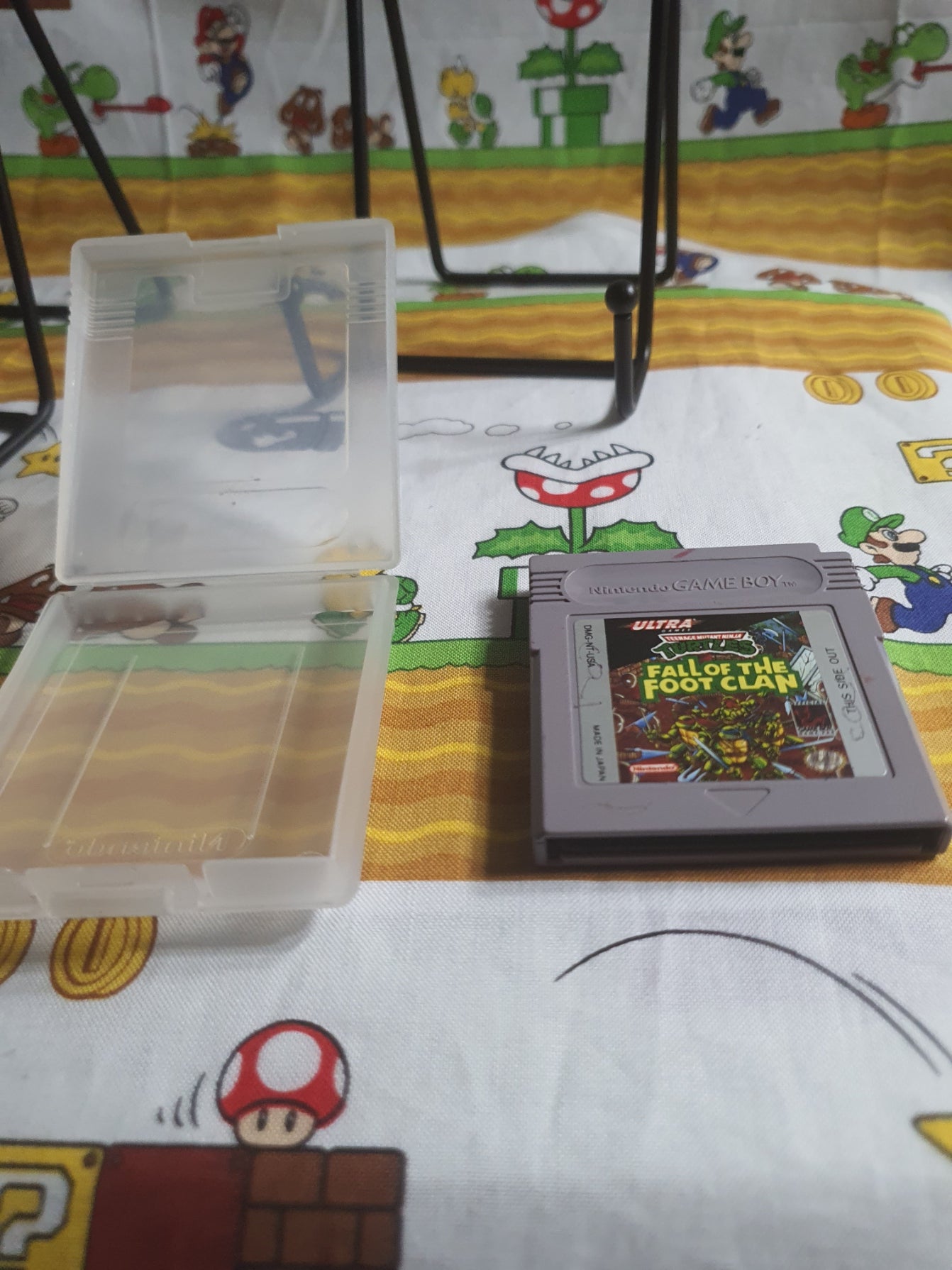 Teenage Mutant Ninja Turtles: Fall of the Foot Clan Nintendo Game Boy Game Case