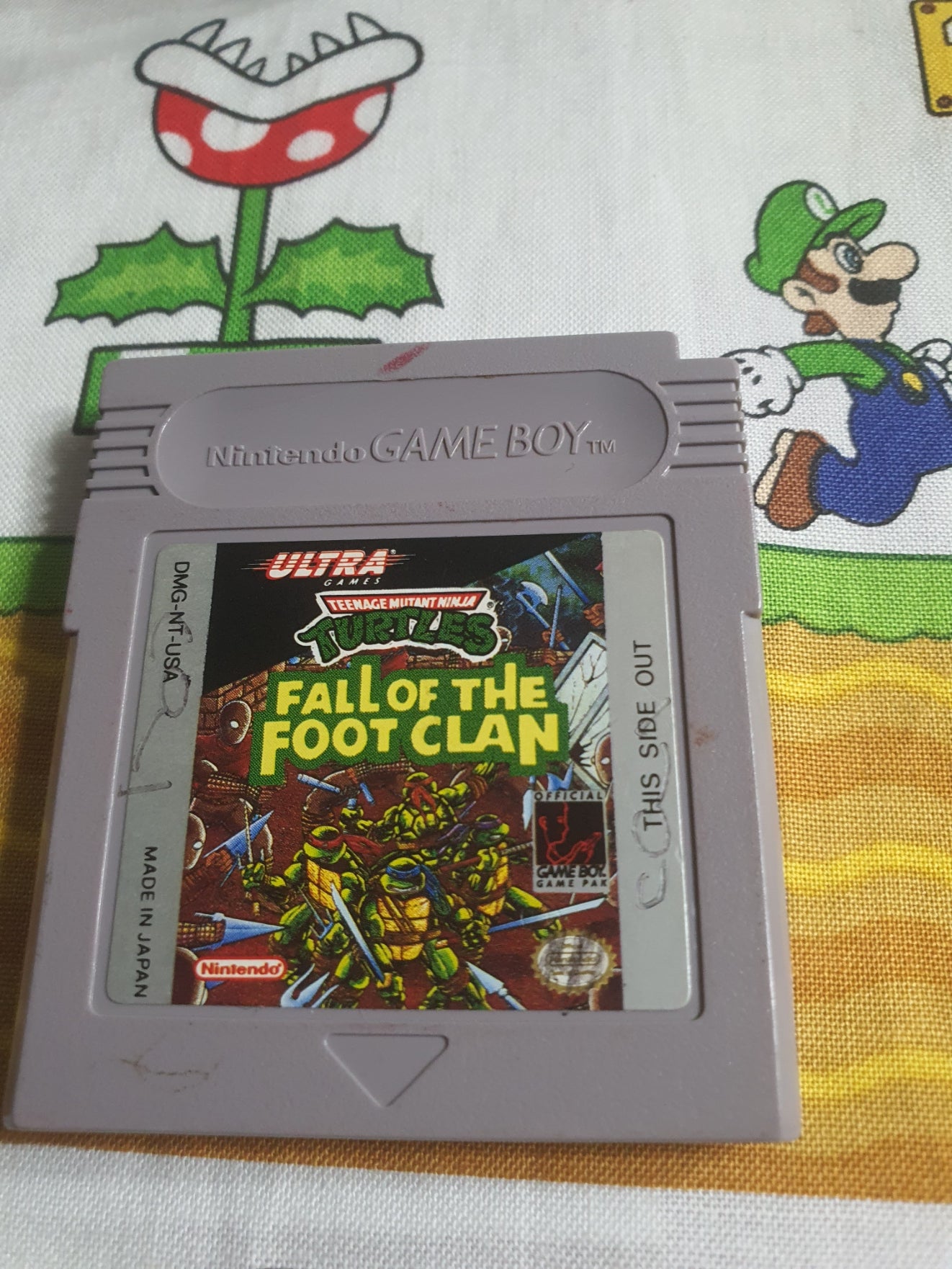 Teenage Mutant Ninja Turtles: Fall of the Foot Clan Nintendo Game Boy Game Case