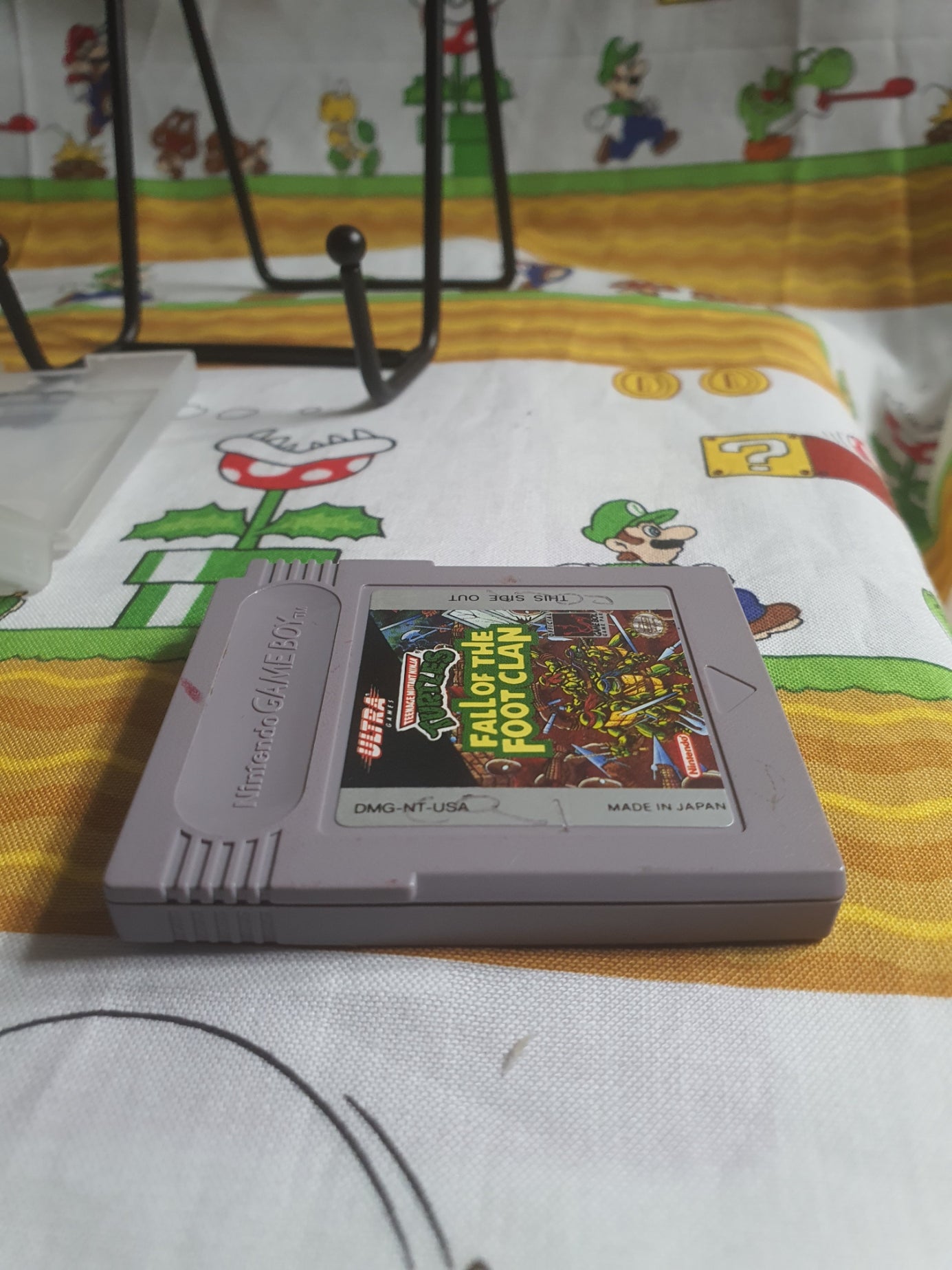Teenage Mutant Ninja Turtles: Fall of the Foot Clan Nintendo Game Boy Game Case