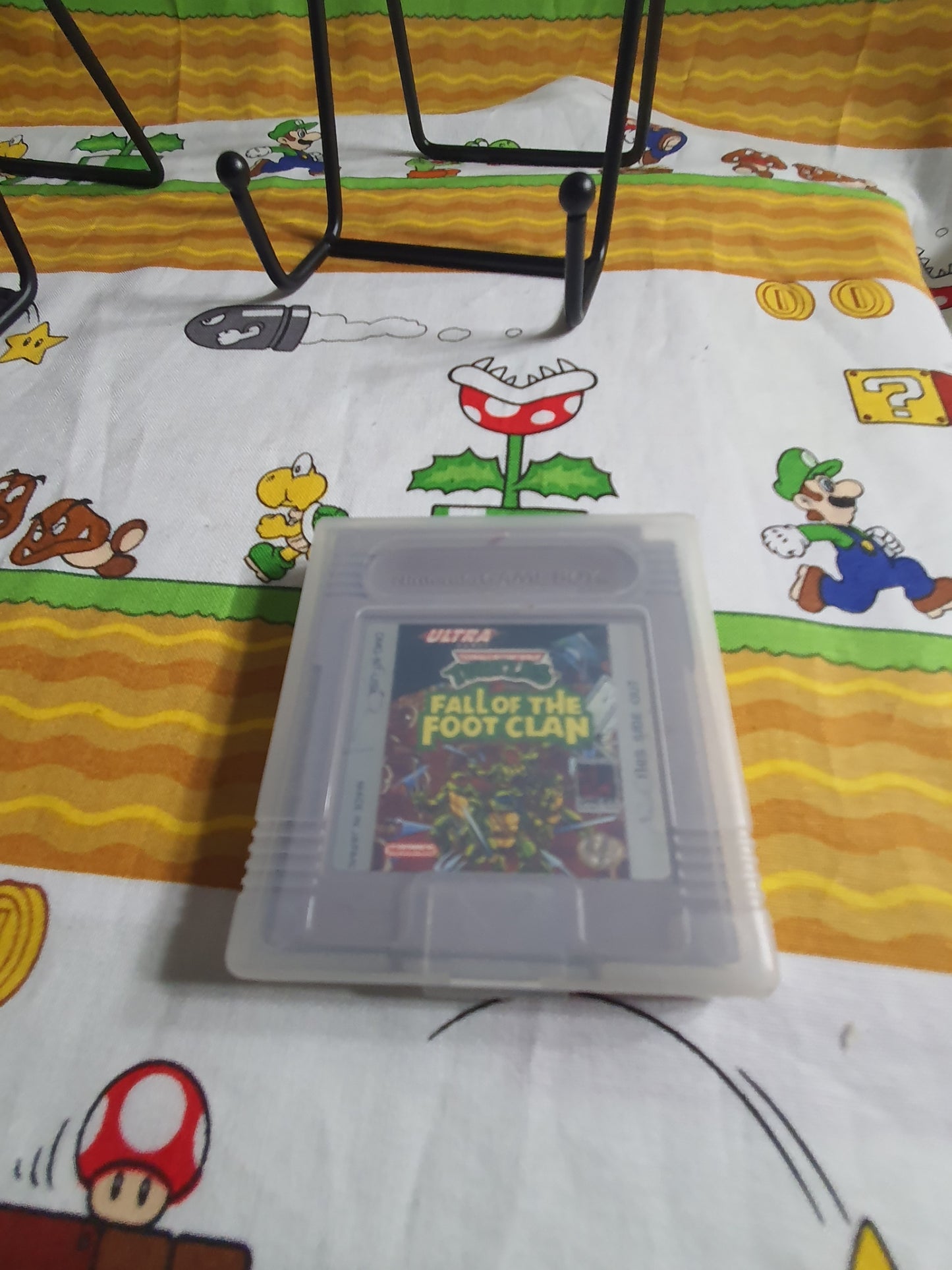 Teenage Mutant Ninja Turtles: Fall of the Foot Clan Nintendo Game Boy Game Case