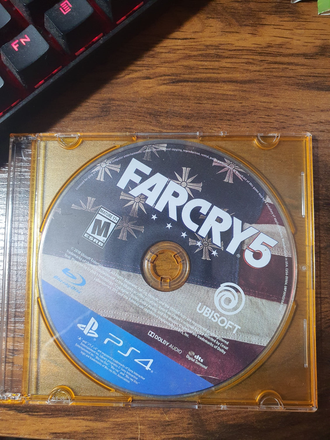 Far Cry 5 (Sony PlayStation 4, PS4,2018) Video Game Disc Very Good Tested