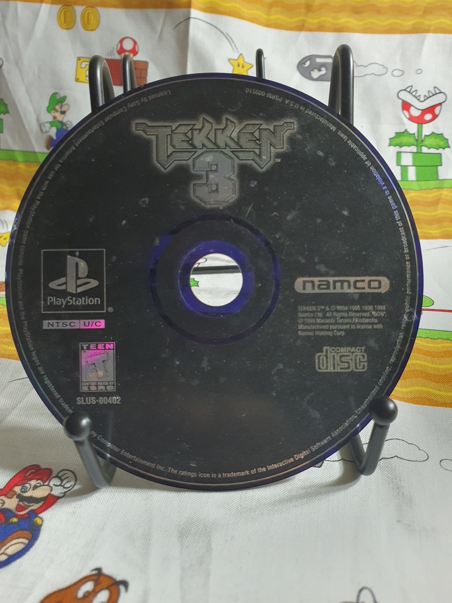 Tekken 3 (Sony PlayStation 1, 1998) Black Label Very Good Tested Free Shipping