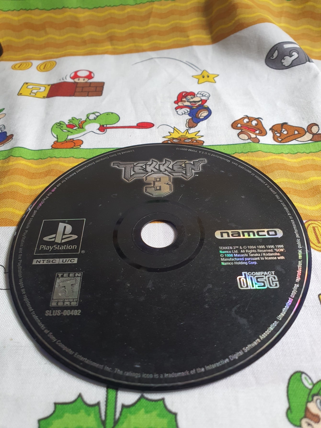 Tekken 3 (Sony PlayStation 1, 1998) Black Label Very Good Tested Free Shipping