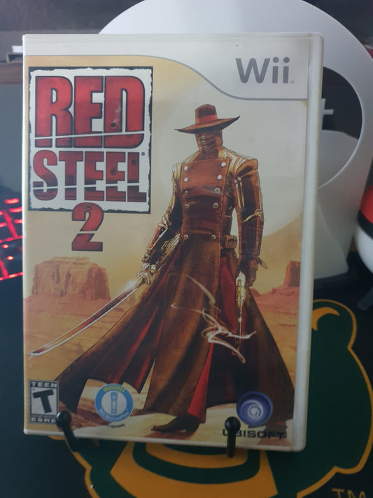 Red Steel 2 (Nintendo Wii, 2010) Complete CIB Videogame Disc Near Mint Free Ship
