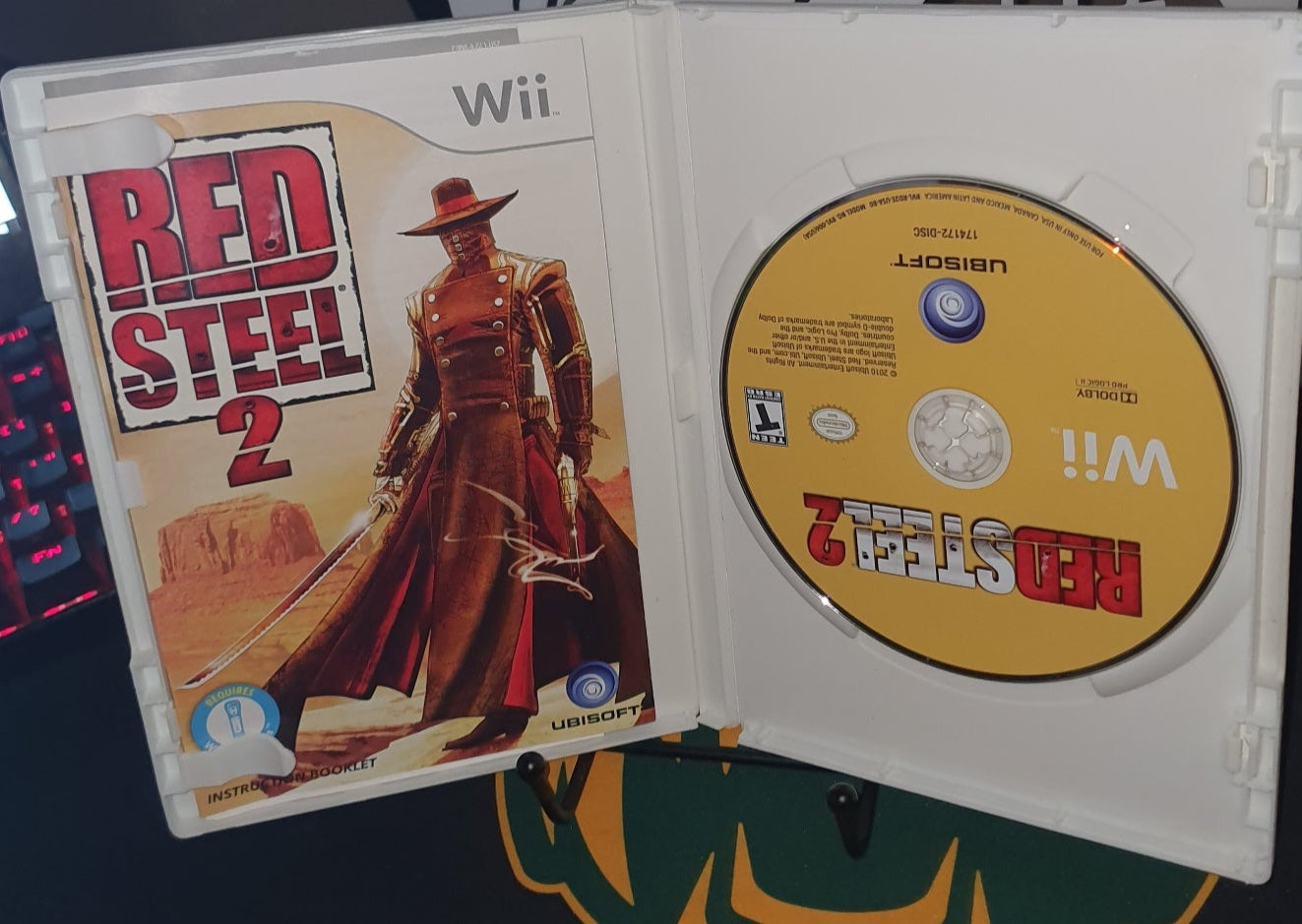 Red Steel 2 (Nintendo Wii, 2010) Complete CIB Videogame Disc Near Mint Free Ship