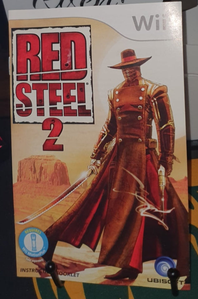 Red Steel 2 (Nintendo Wii, 2010) Complete CIB Videogame Disc Near Mint Free Ship