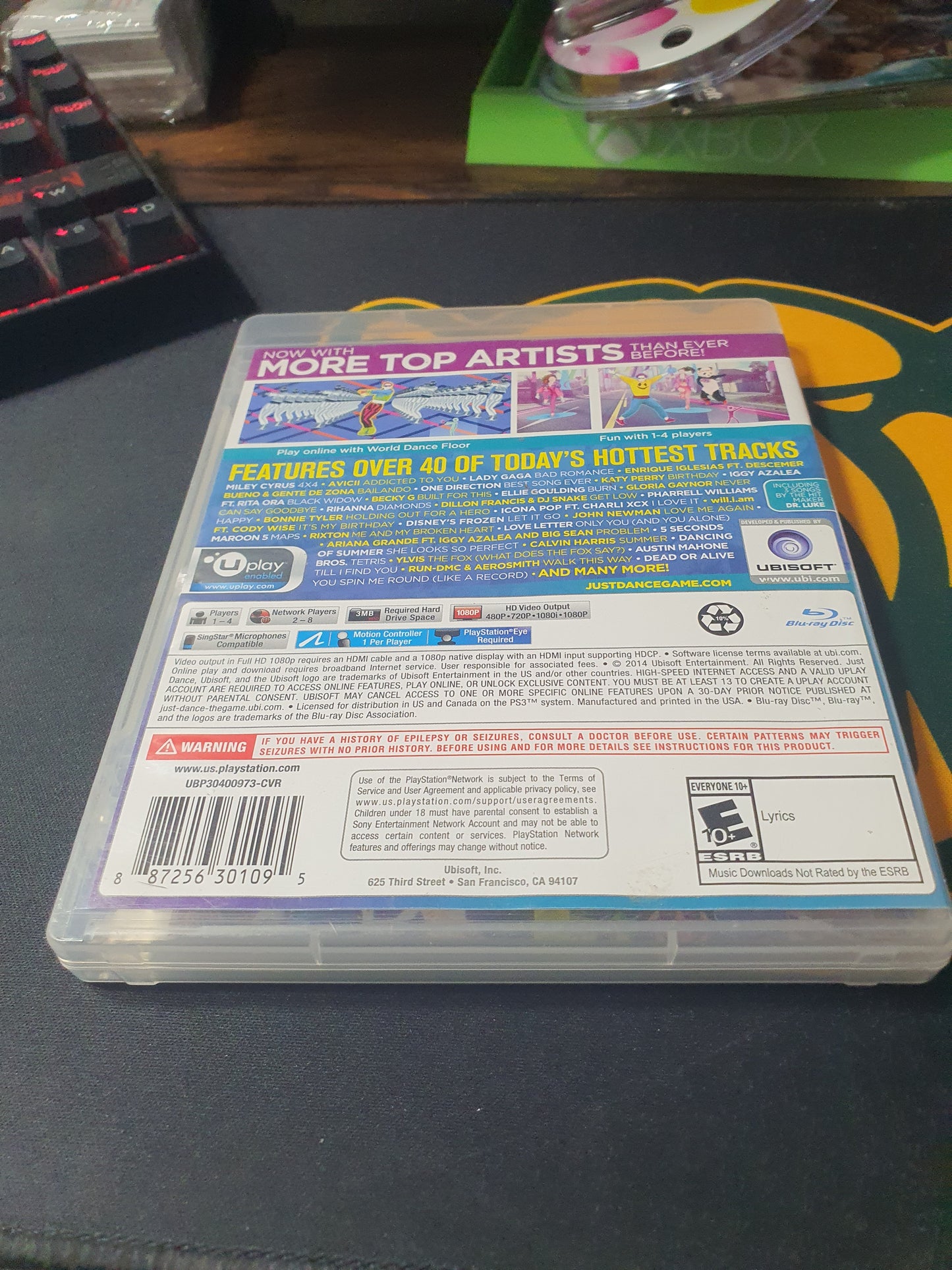 Just Dance 2015 (Sony PlayStation 3, 2014) Complete Tested Near Mint