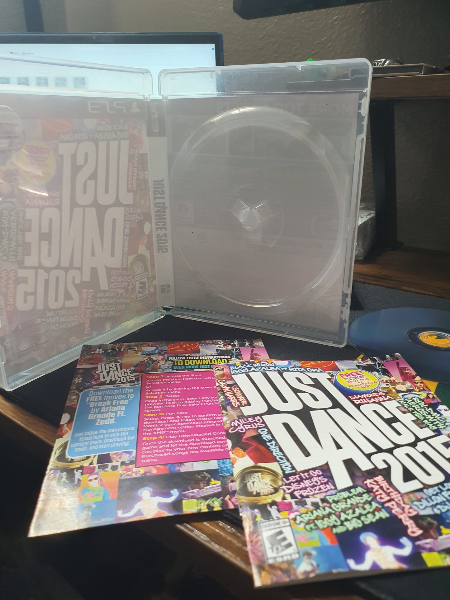 Just Dance 2015 (Sony PlayStation 3, 2014) Complete Tested Near Mint