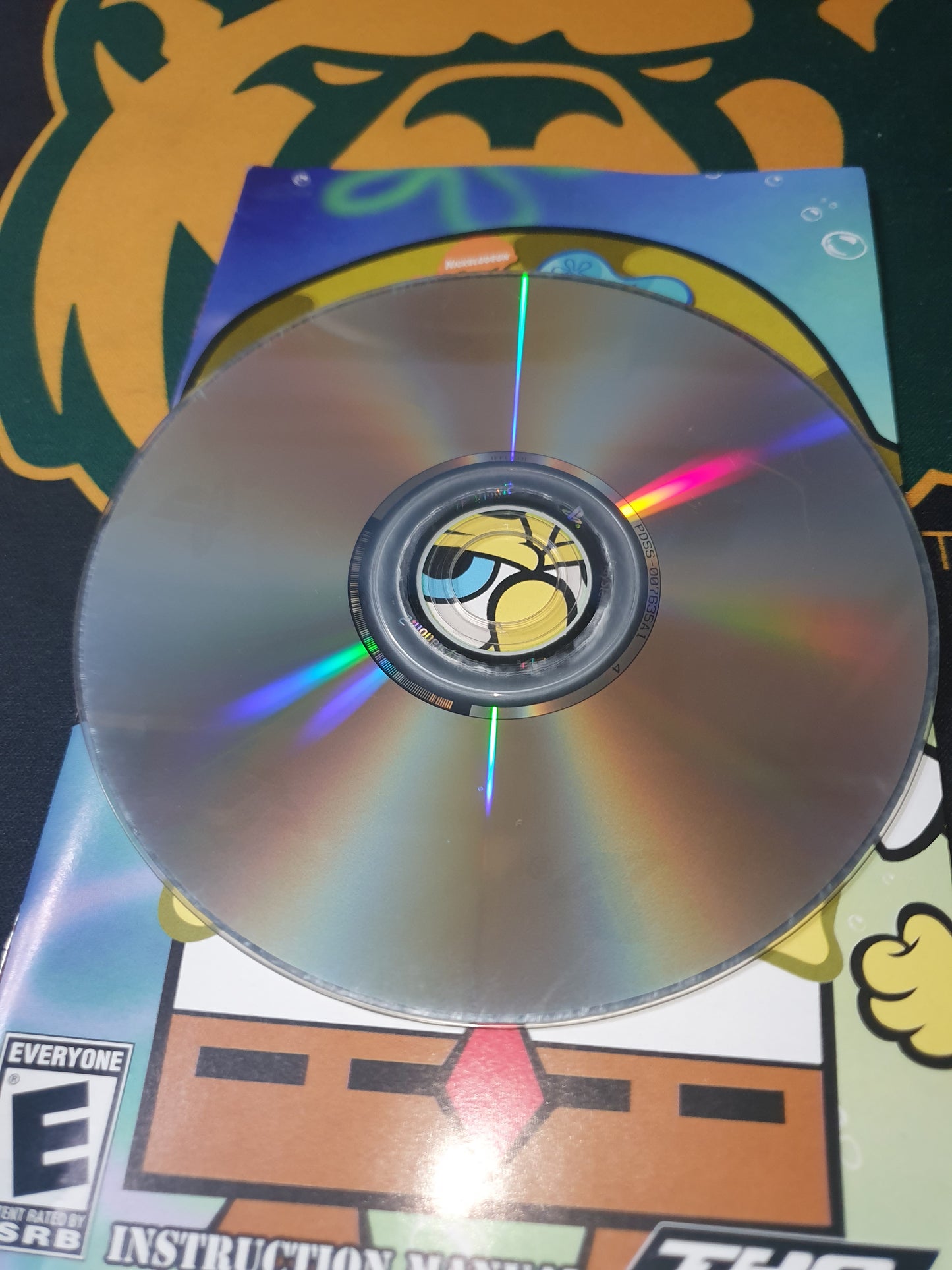 spongebob battle for binkini bottom playstation 2 black label disc