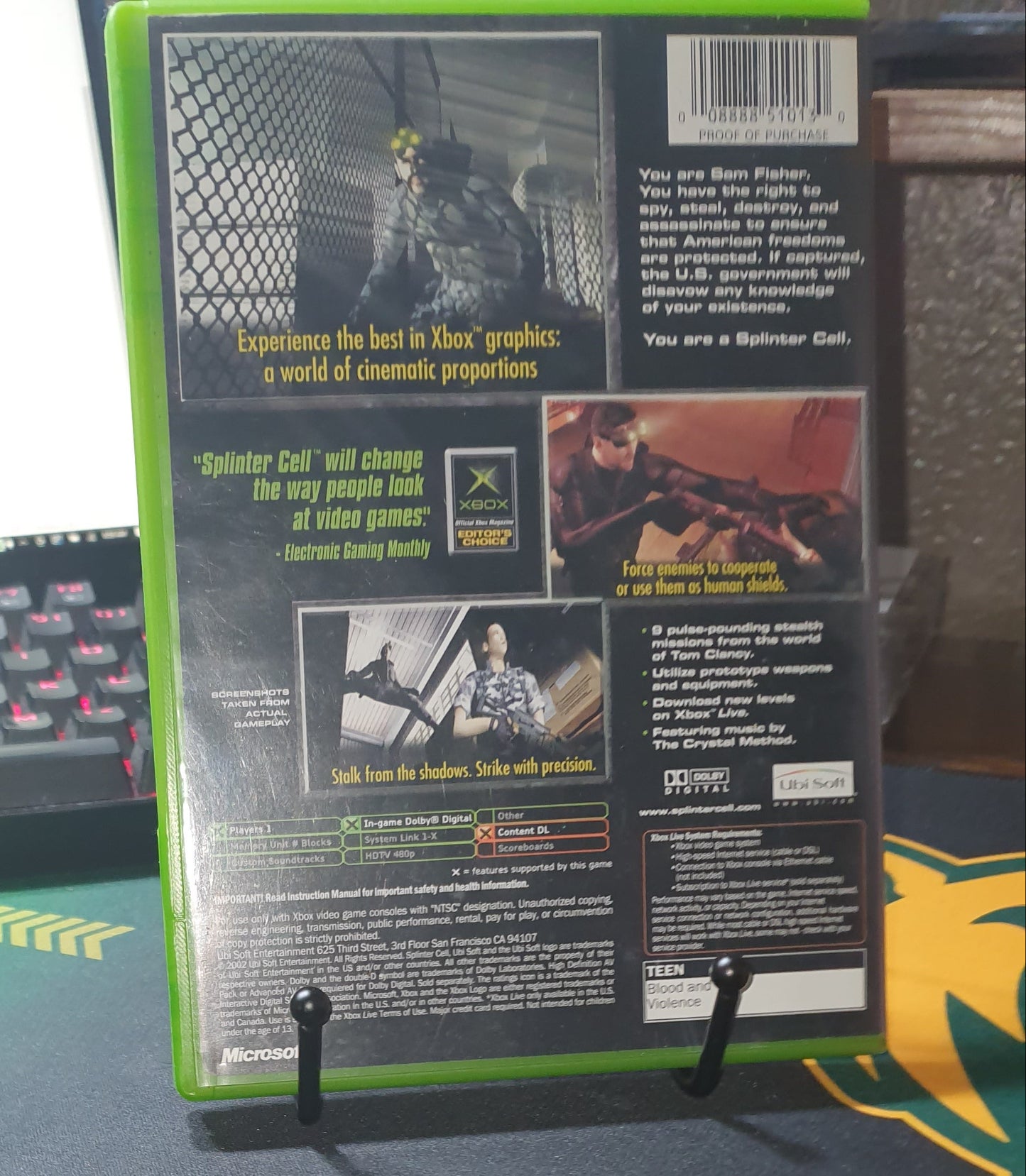 Microsoft Xbox splinter cell