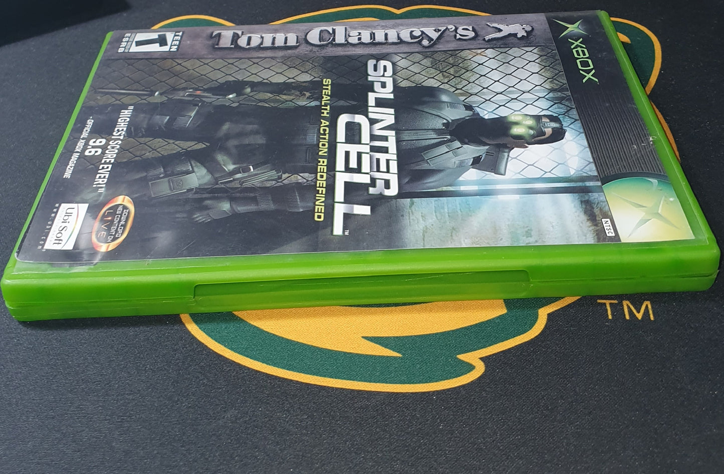 Tom Clancy's Splinter Cell Microsoft Xbox Registration Card Complete CIB Video Game Disc Near Mint