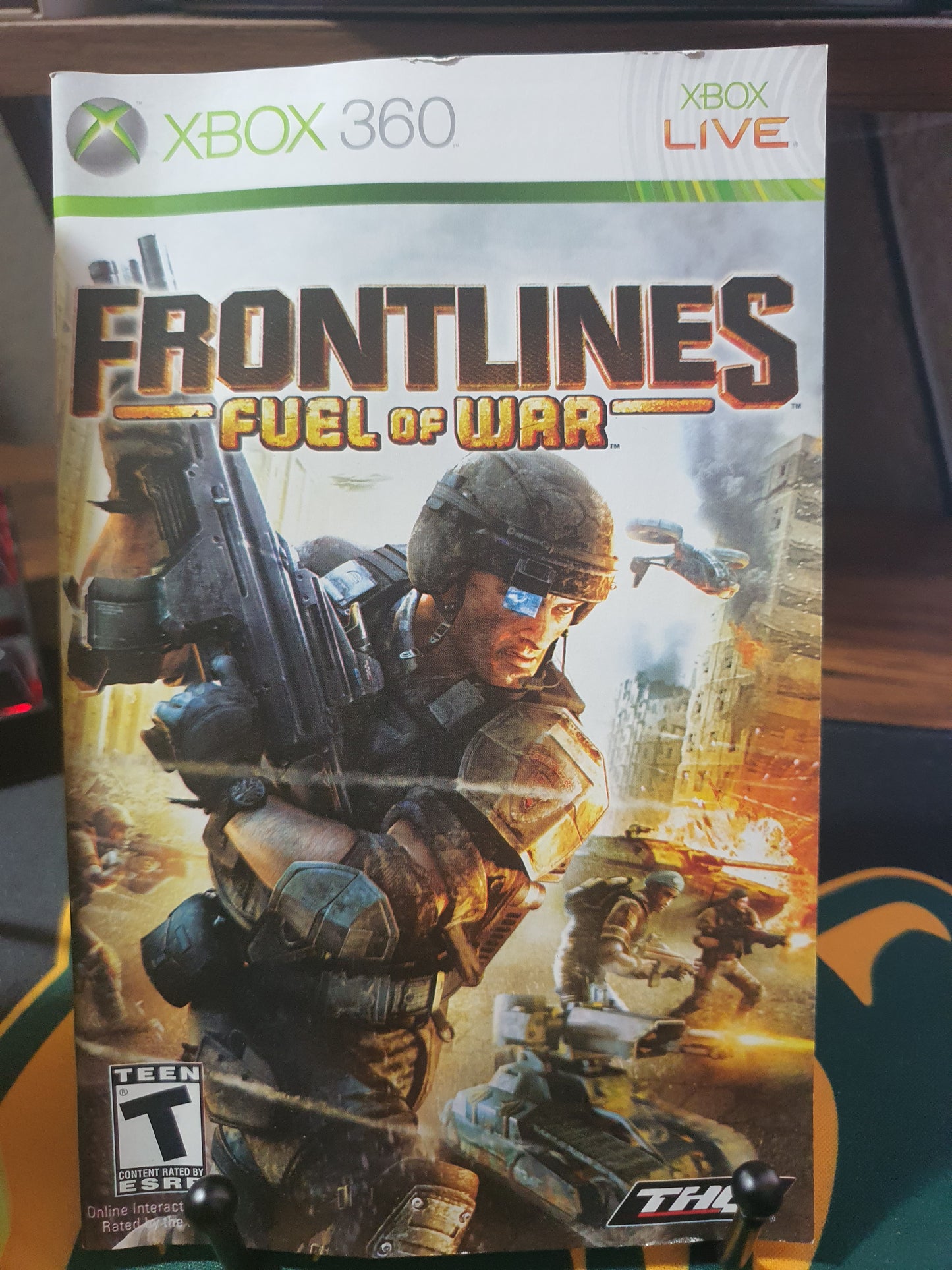Frontlines: Fuel of War (Microsoft Xbox 360, 2008) CIB Complete Tested Near Mint