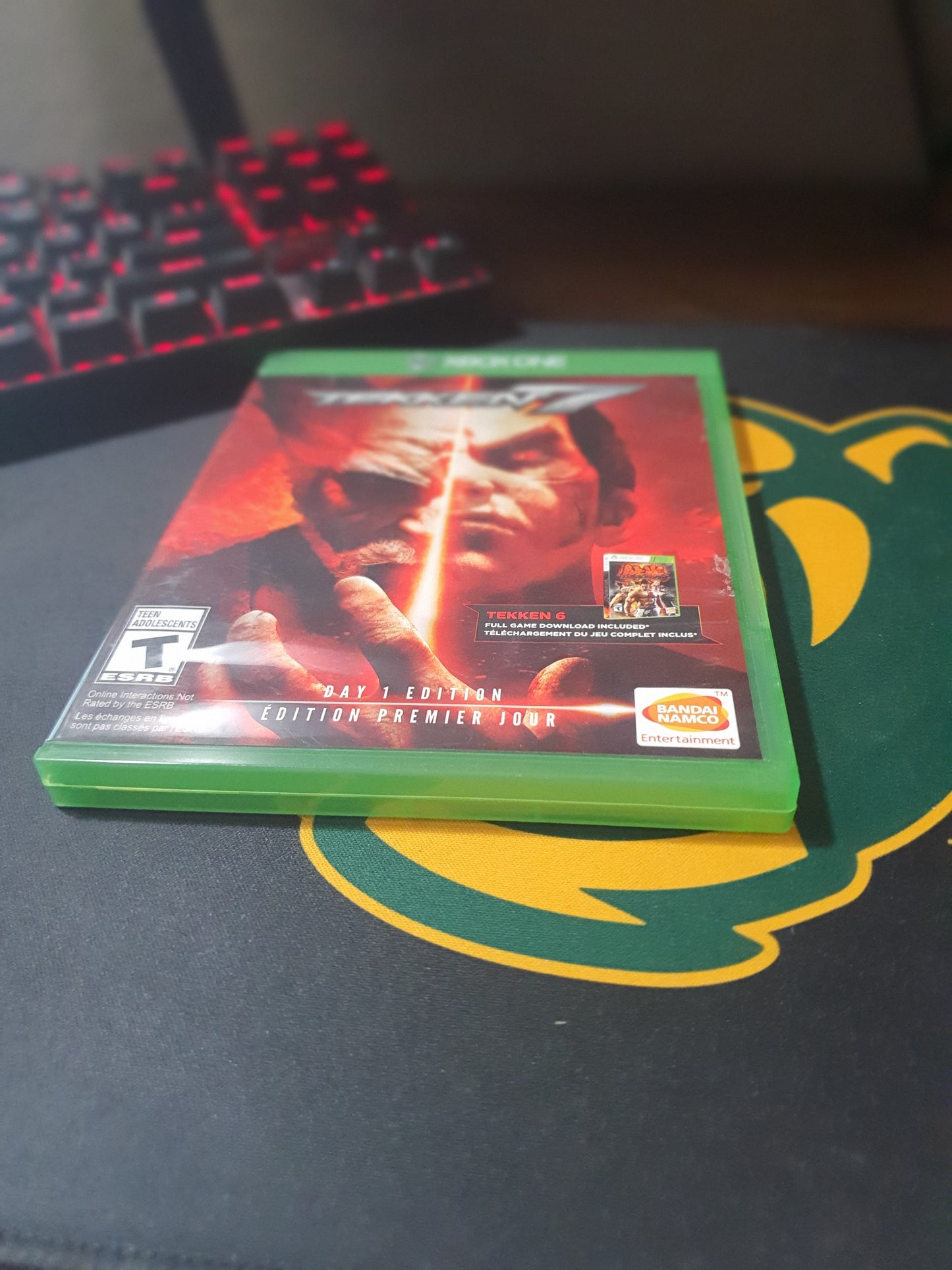 Tekken 7 Day 1 Edition ( Microsoft Xbox One, 2017 ) Complete CIB Near Mint Disc