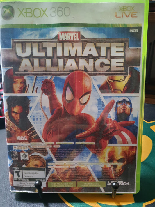 Marvel Ultimate Alliance Forza 2 Motorsport Combo Xbox 360 Reprinted Artwork