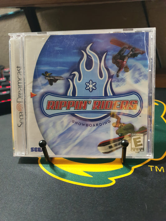 Rippin' Riders Snowboarding (Sega Dreamcast, 1999) Complete Disc Very Good