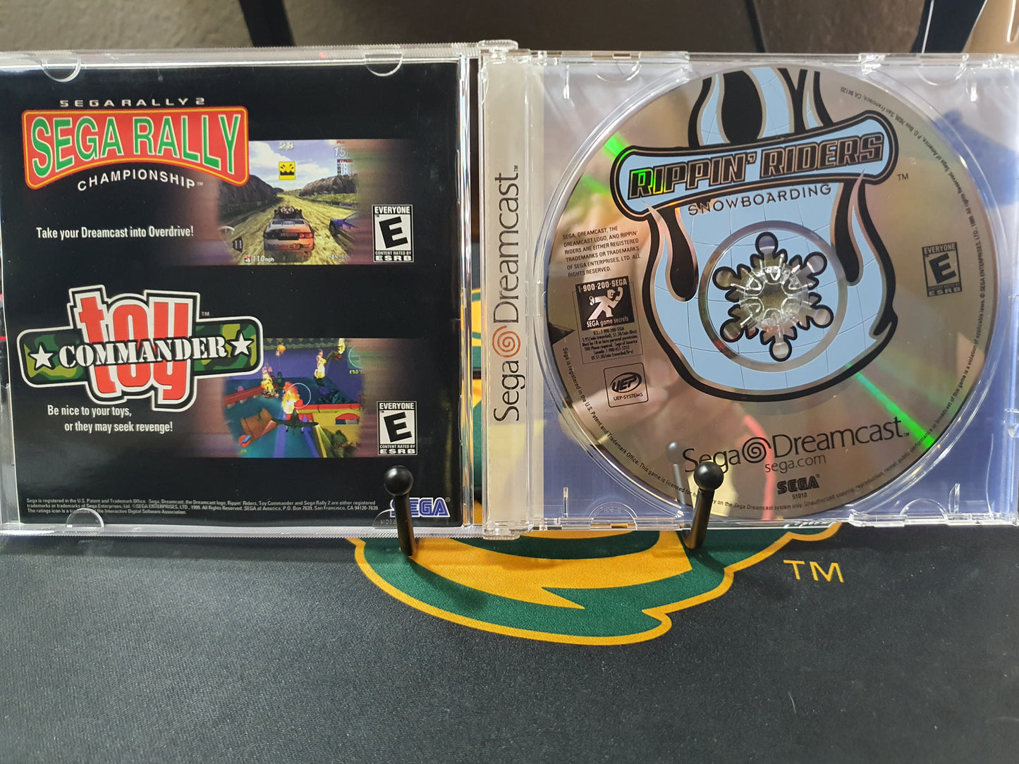 Rippin' Riders Snowboarding (Sega Dreamcast, 1999) Complete Disc Very Good