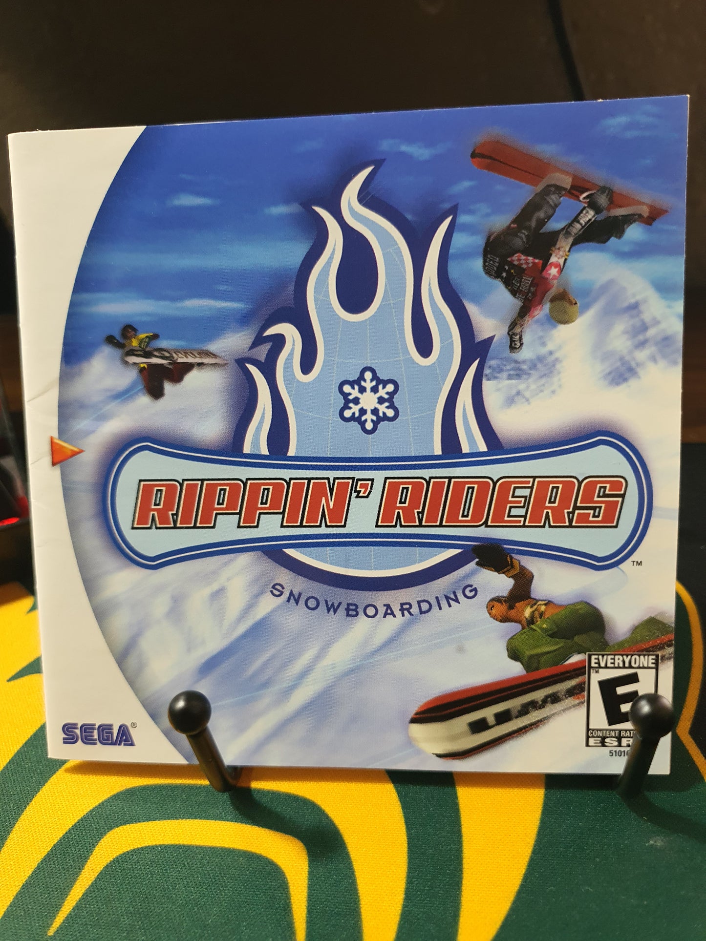 Rippin' Riders Snowboarding (Sega Dreamcast, 1999) Complete Disc Very Good