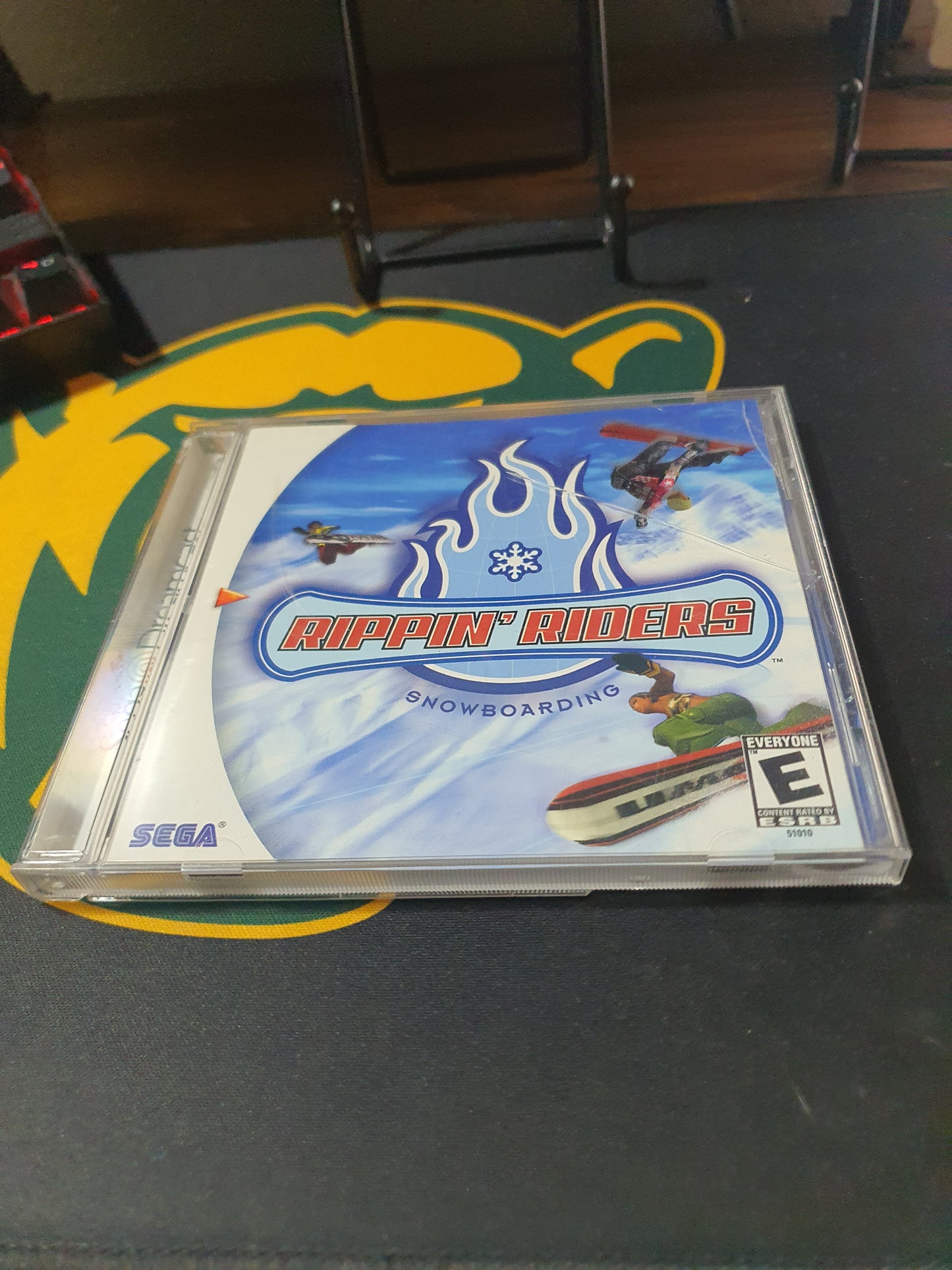 Rippin' Riders Snowboarding (Sega Dreamcast, 1999) Complete Disc Very Good
