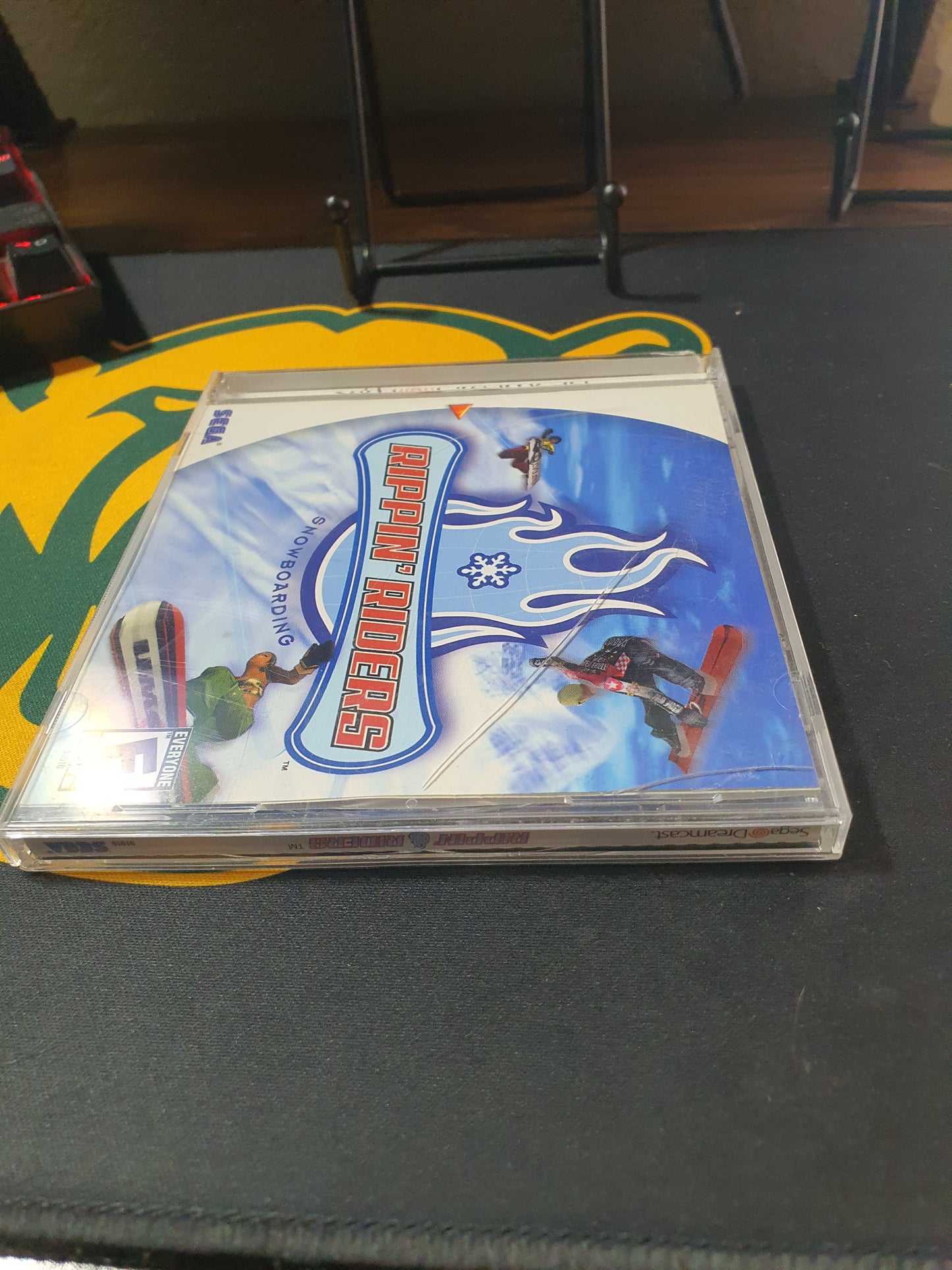 Rippin' Riders Snowboarding (Sega Dreamcast, 1999) Complete Disc Very Good