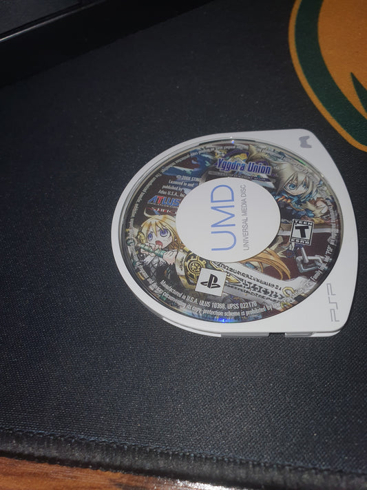 Yggdra Union: We'll Never Fight Alone (Sony PSP, 2008) UMD Only Free Shipping