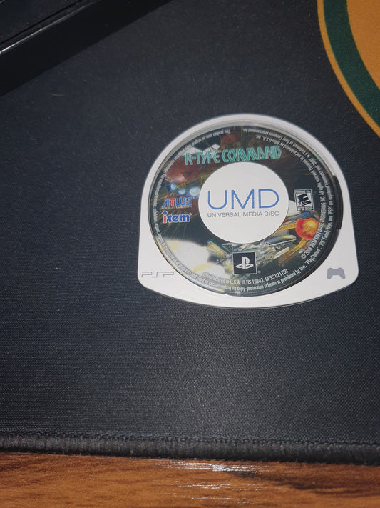 R-Type Command (Sony PSP, 2008) UMD Disc Only Atlus Very Good Free Shipping