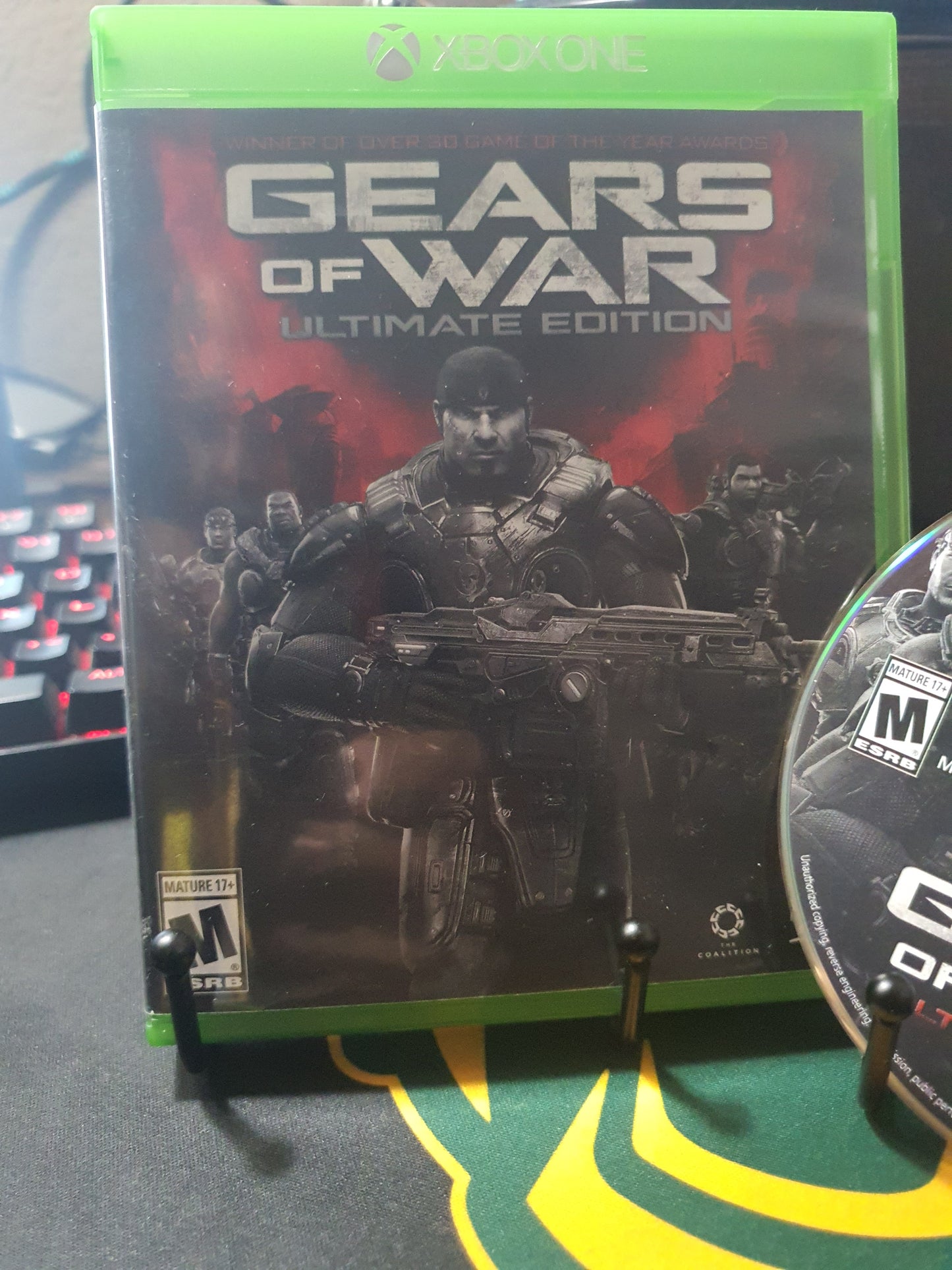 Gears Of War - Ultimate Edition (Microsoft Xbox One) Near Mint Free Shipping