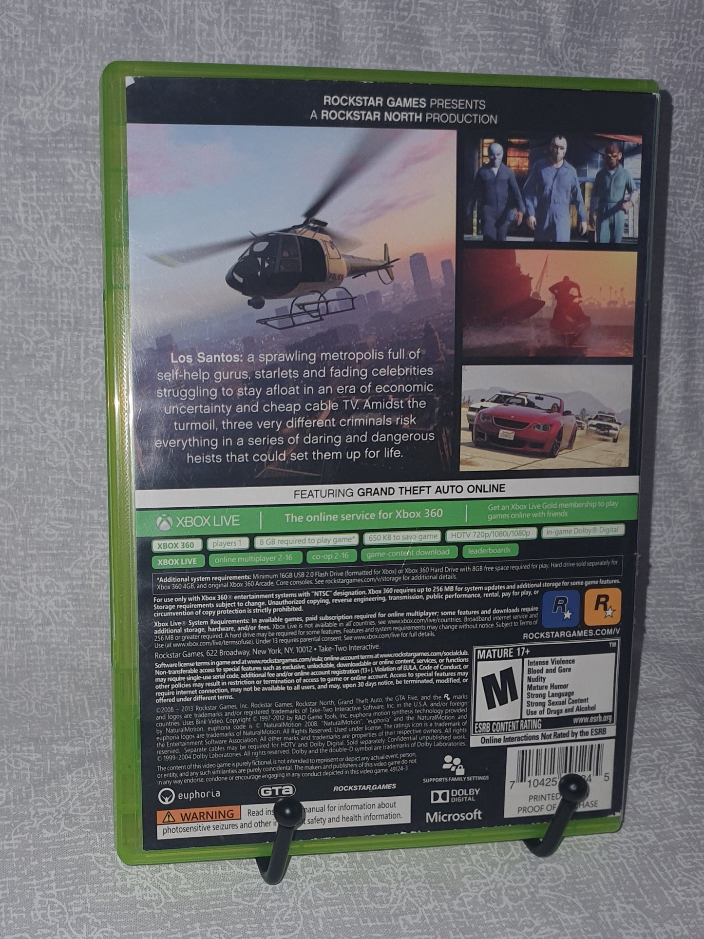 grand theft auto 5 case