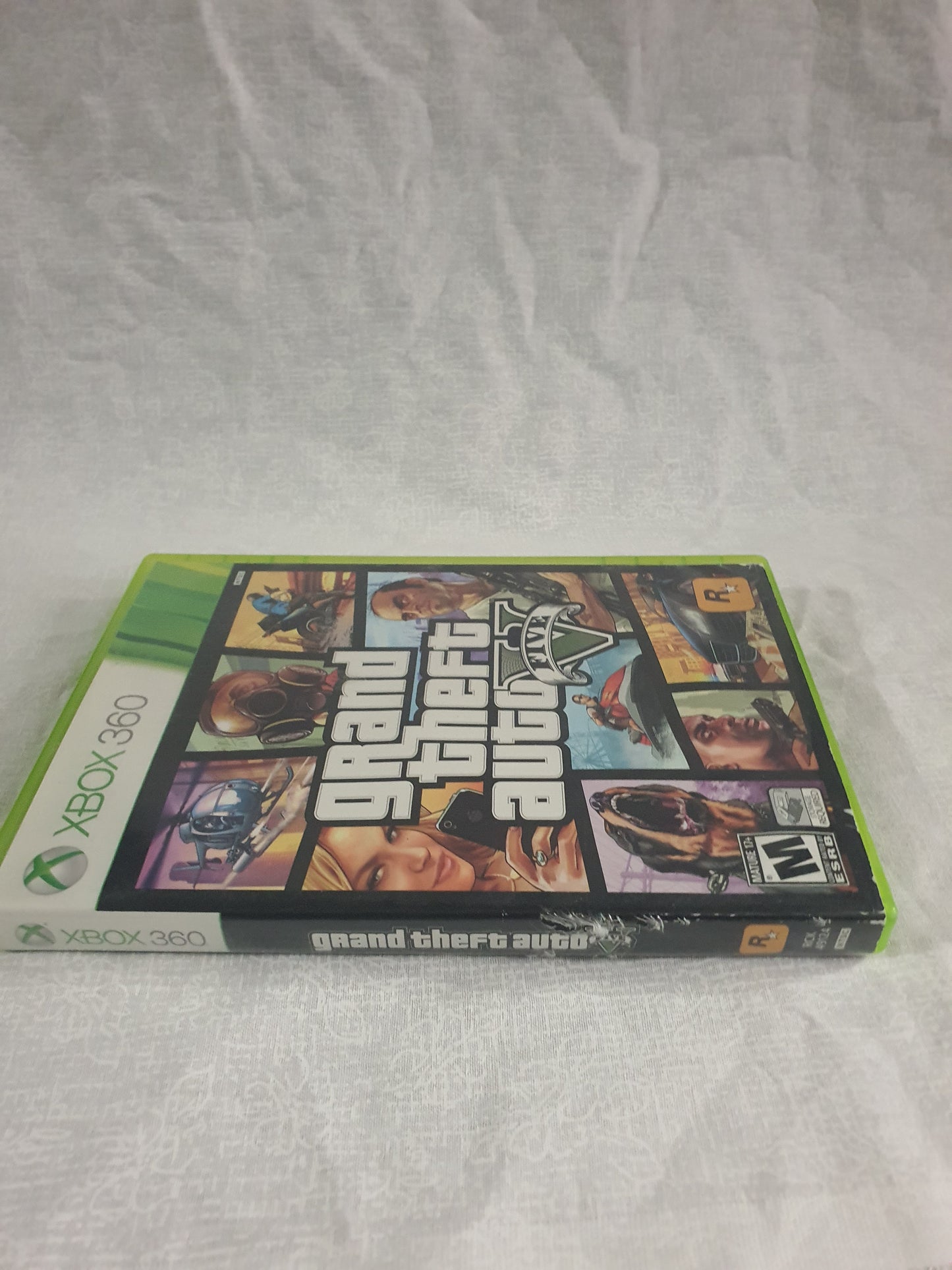 Grand Theft Auto 5 Xbox 360 NO GAME Disc Includes Case Map Manual Free Shipping Replacement Case