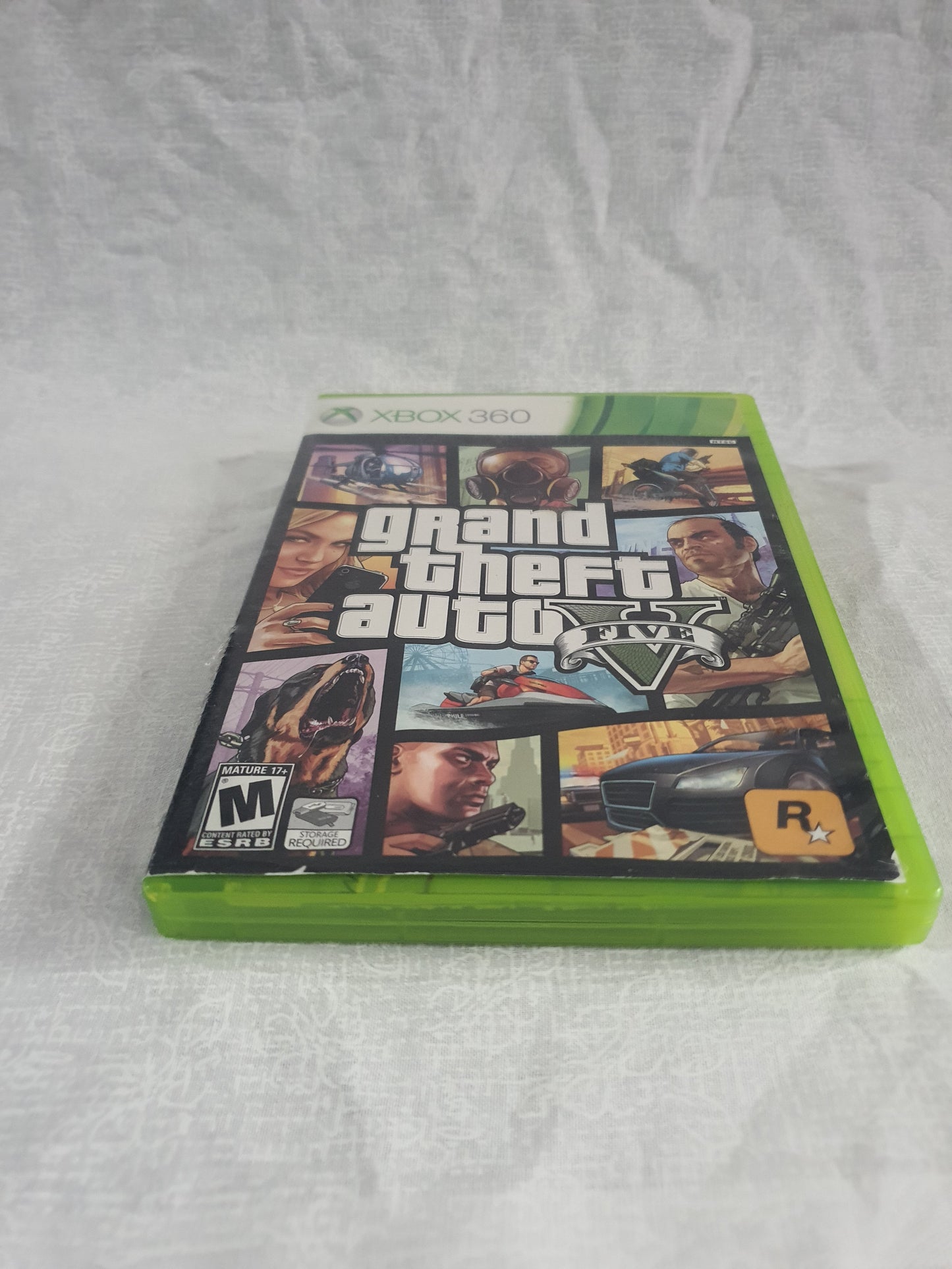 Grand Theft Auto 5 Xbox 360 NO GAME Disc Includes Case Map Manual Free Shipping Replacement Case