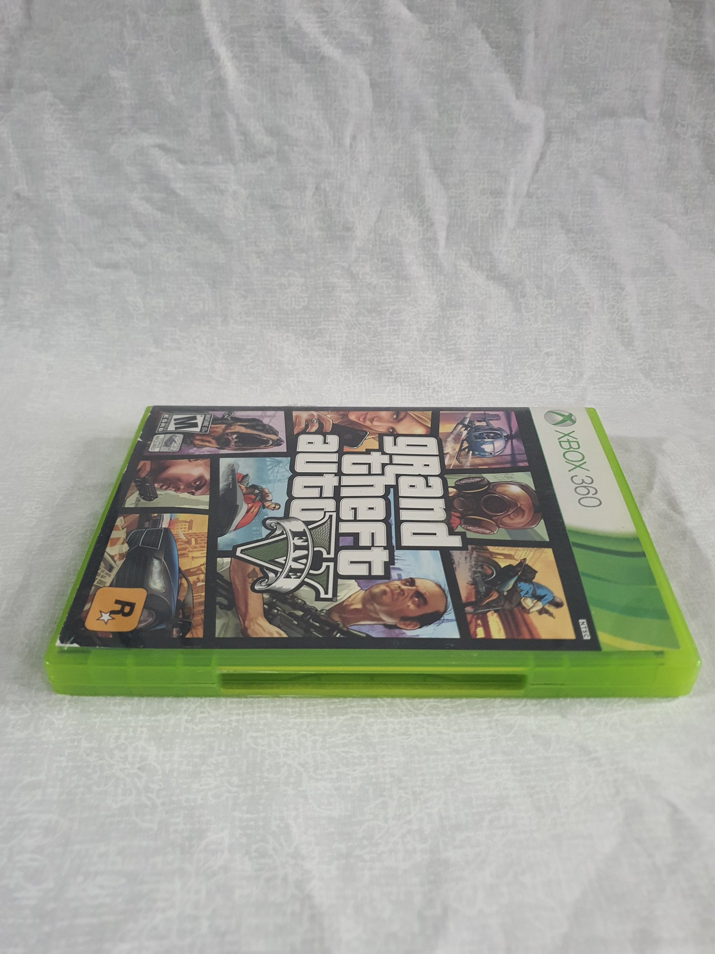 Grand Theft Auto 5 Xbox 360 NO GAME Disc Includes Case Map Manual Free Shipping Replacement Case