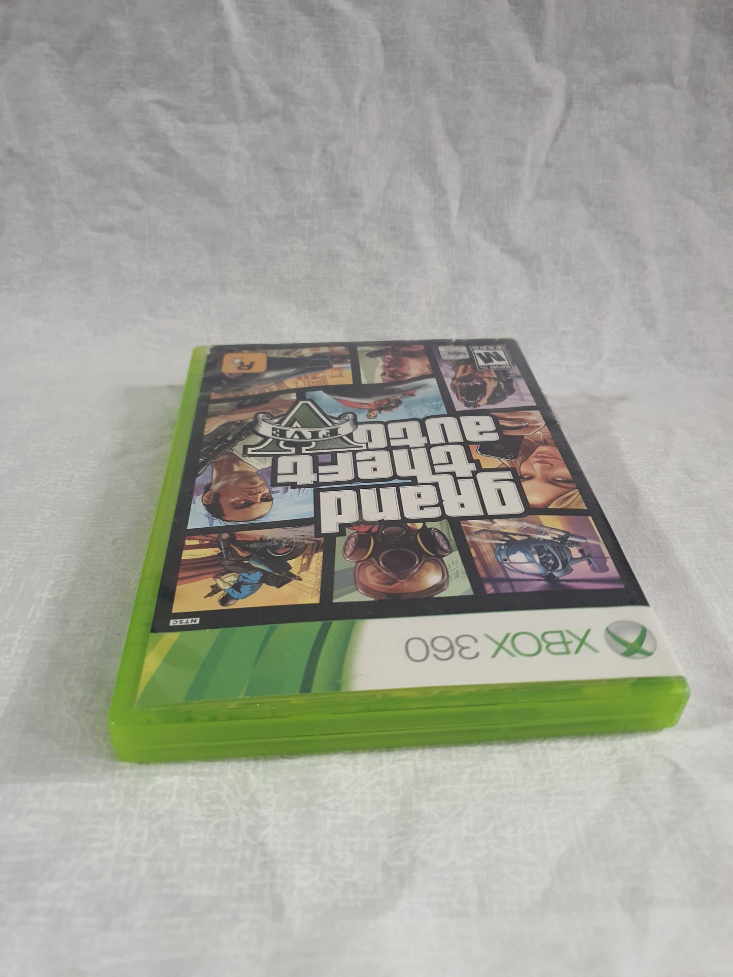 Grand Theft Auto 5 Xbox 360 NO GAME Disc Includes Case Map Manual Free Shipping Replacement Case