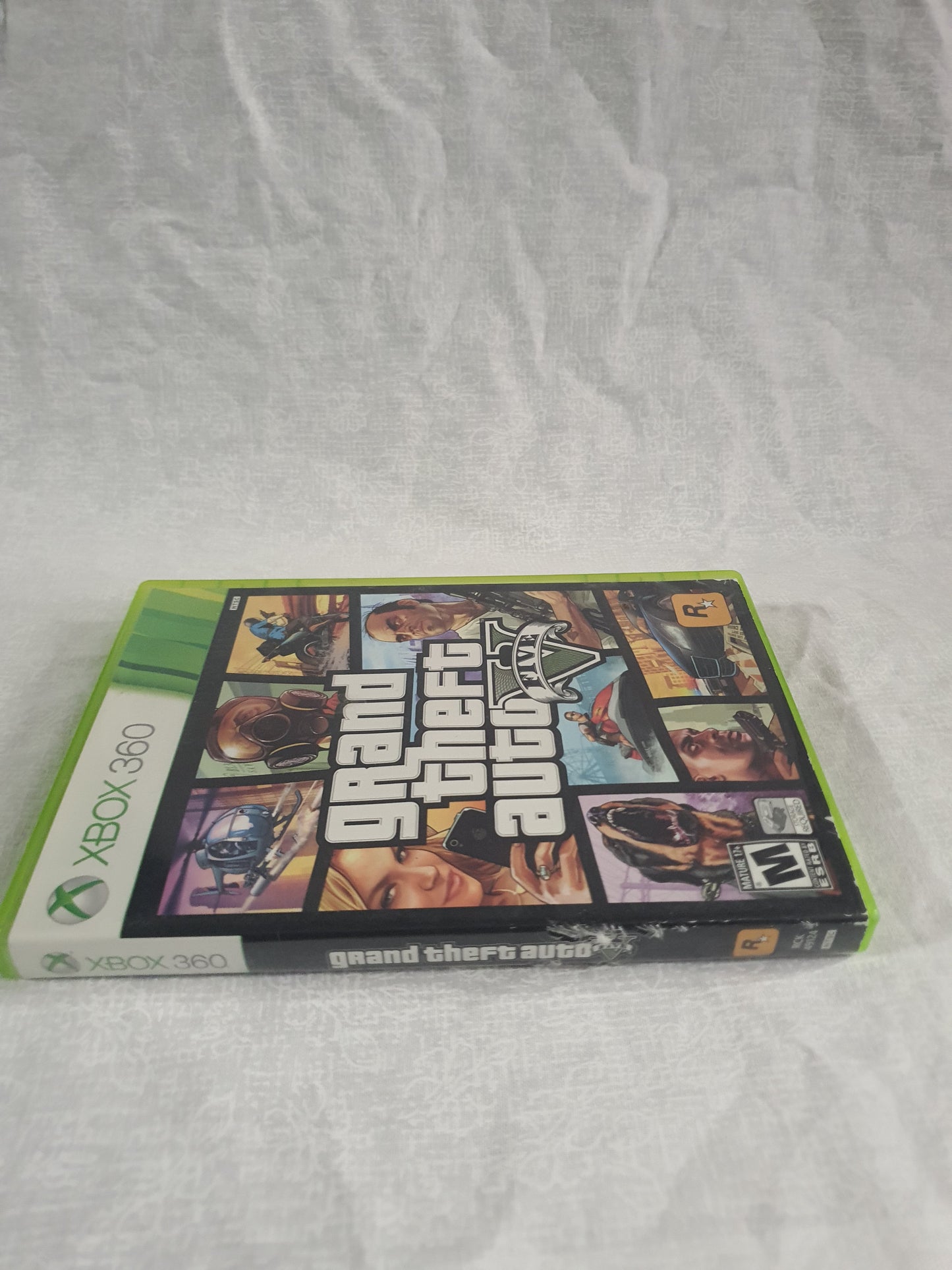 Grand Theft Auto 5 Xbox 360 NO GAME Disc Includes Case Map Manual Free Shipping Replacement Case