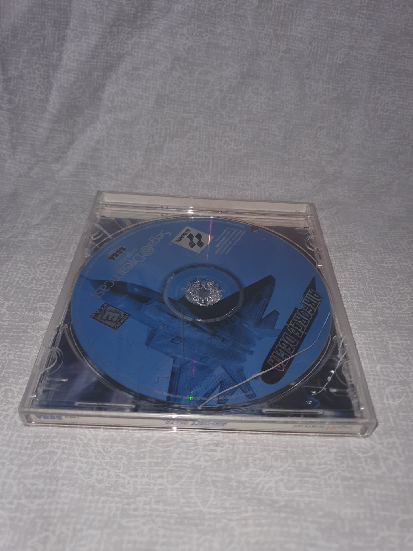 AirForce Delta (Sega Dreamcast, 1999) Disc Only Very Good T-9501N Free Shipping