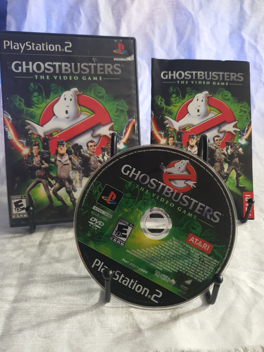 Ghostbusters The Video Game (Sony PlayStation 2, 2009) Complete Tested Free Ship