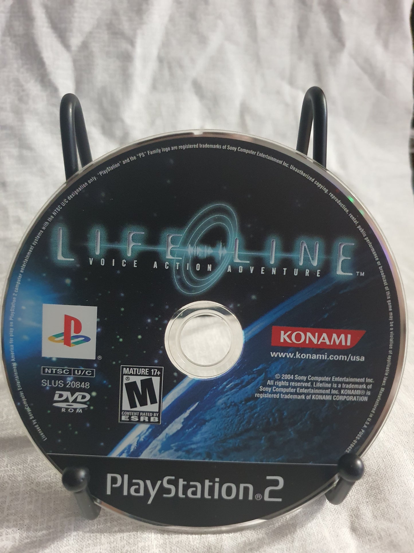 Lifeline (Sony PlayStation 2, 2004) No Mic Video Game Disc Good Free Shipping