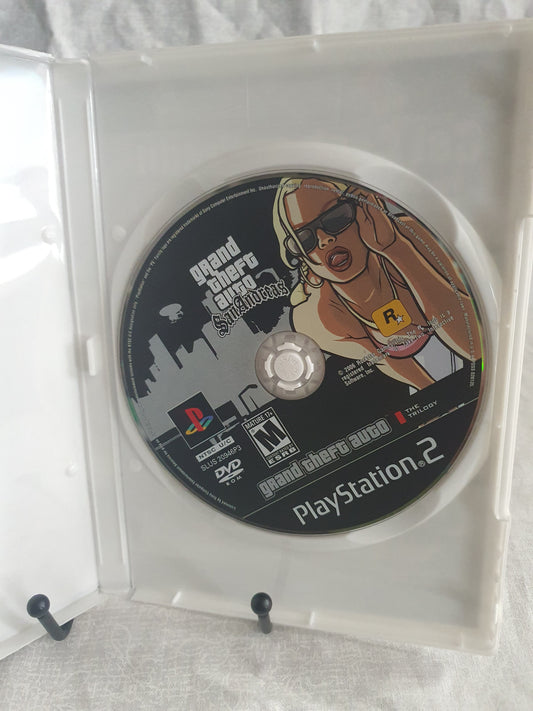 Grand Theft Auto: Trilogy (Sony PlayStation 2, 2006) San Andreas Disc Only Good