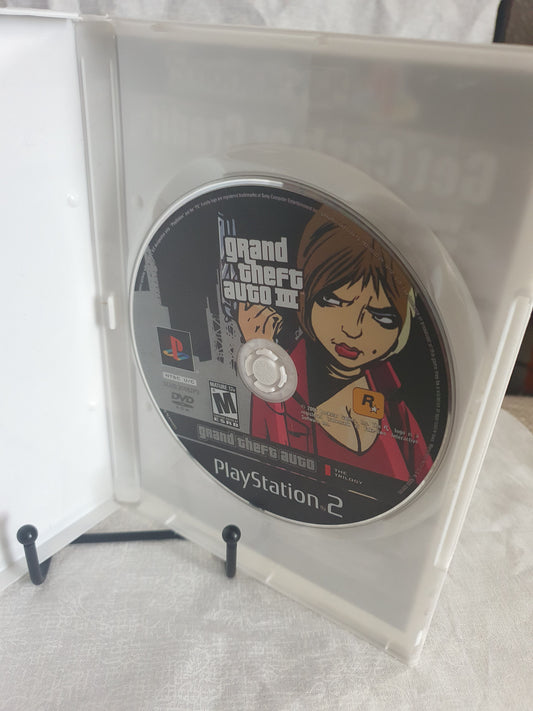 Grand Theft Auto 3 Trilogy Version (Sony PlayStation 2, 2006) Disc Only Good