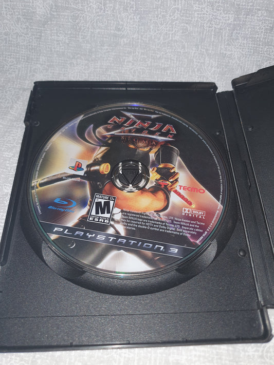 Ninja Gaiden Sigma (Sony PlayStation 3, 2007) Disc Only Very Good Tested