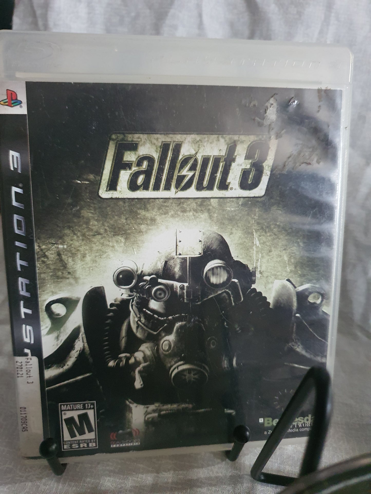 Fallout 3 (Sony PlayStation 3, 2008) Complete CIB Videogame Disc Very Good