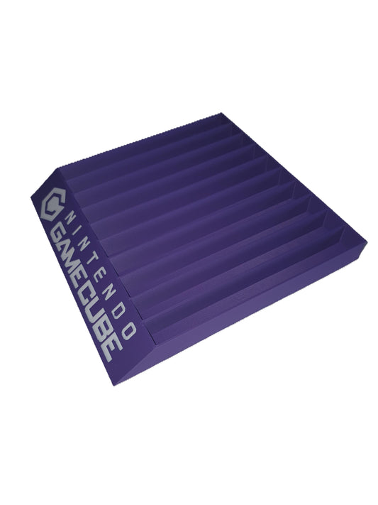 Nintendo GameCube Holder Indigo Purple DOL-101 Videogames Holder Organization