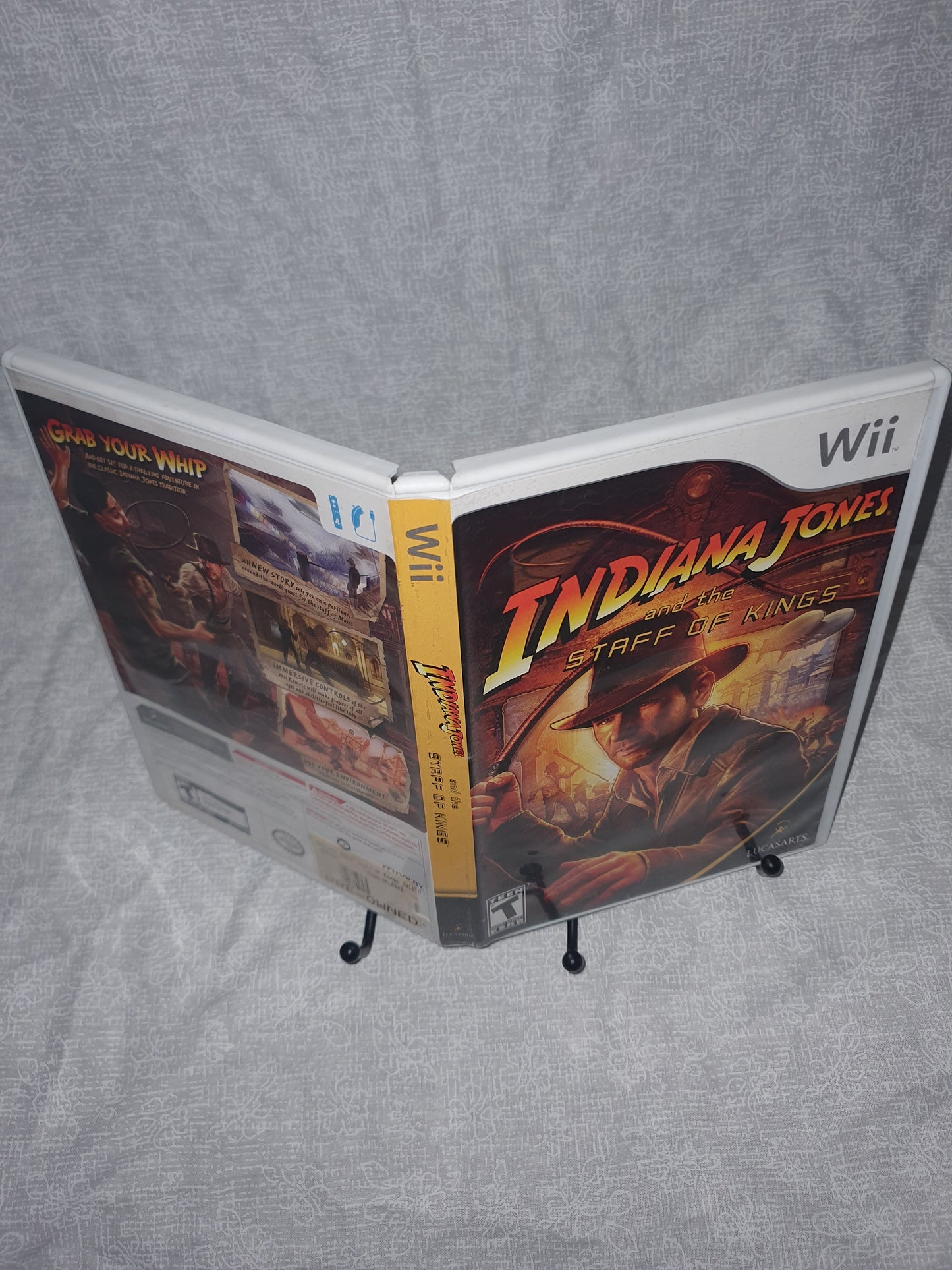 Indiana Jones and the Staff of Kings (Nintendo Wii, 2009) Complete Near Mint