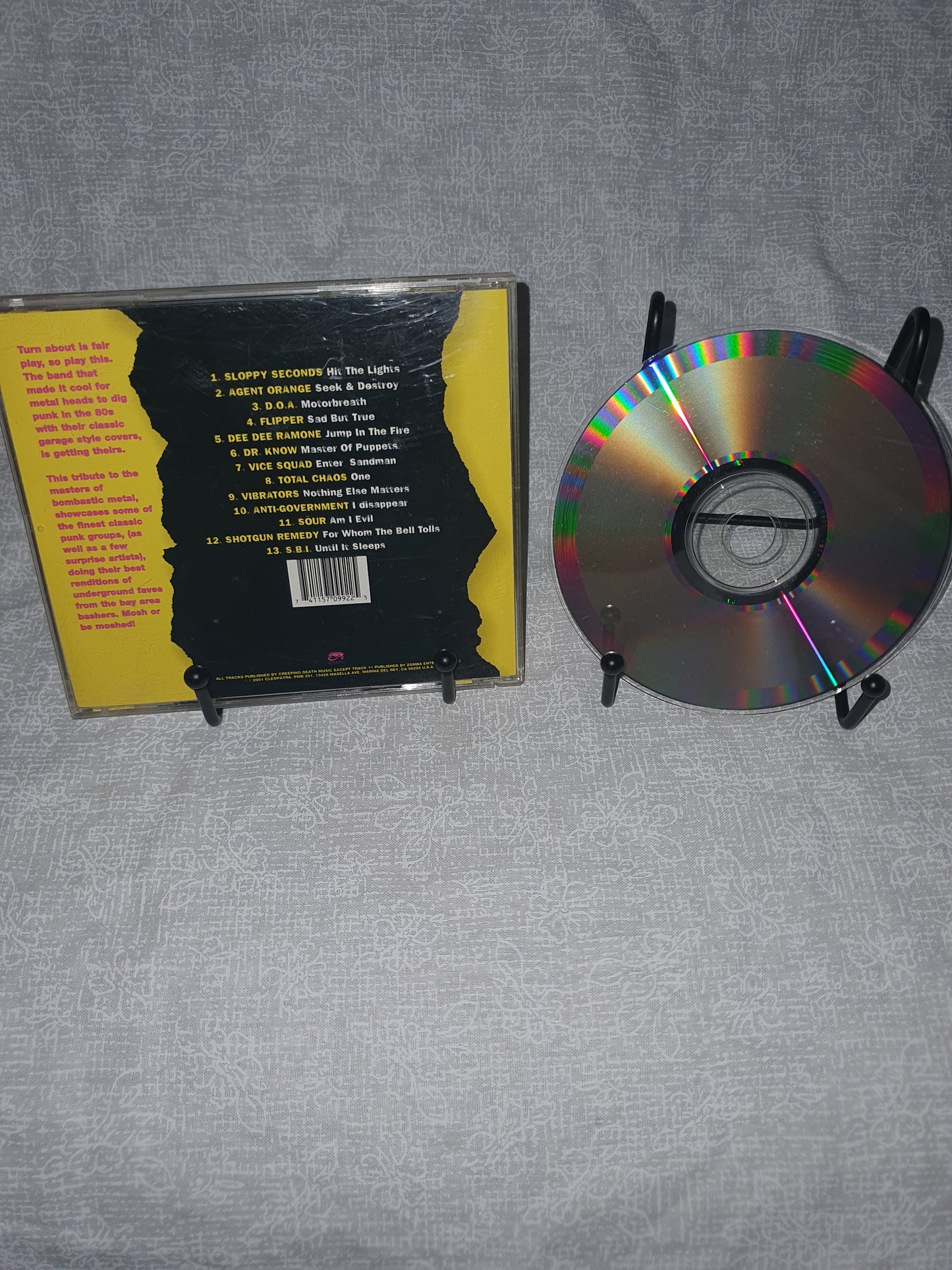 Punk Tribute to Metallica - Music CD - Various Artists - 2001-01-23 - Alliance