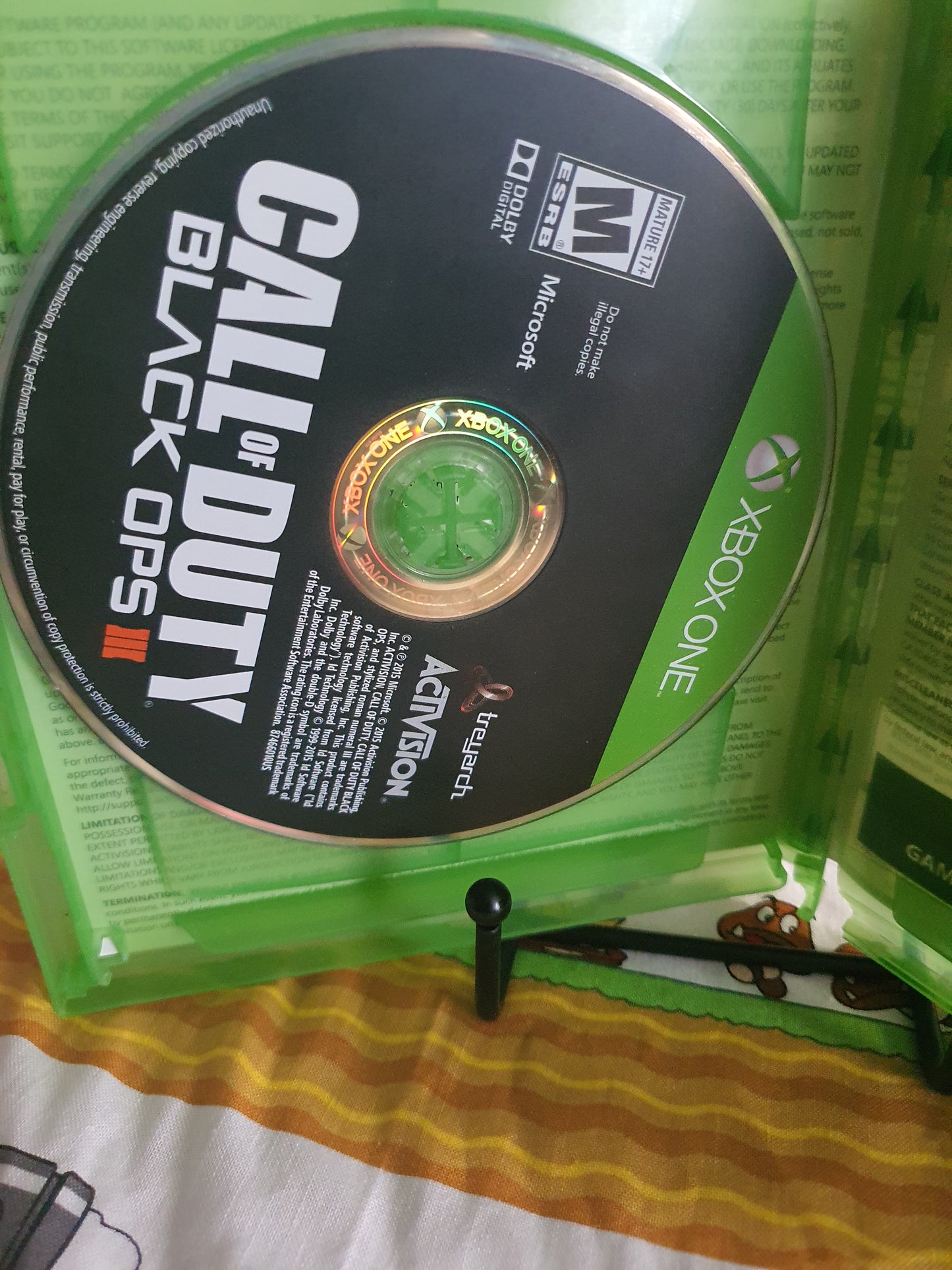 Call of Duty: Black Ops III 3 COD Microsoft Xbox One S Or Series X Video Game