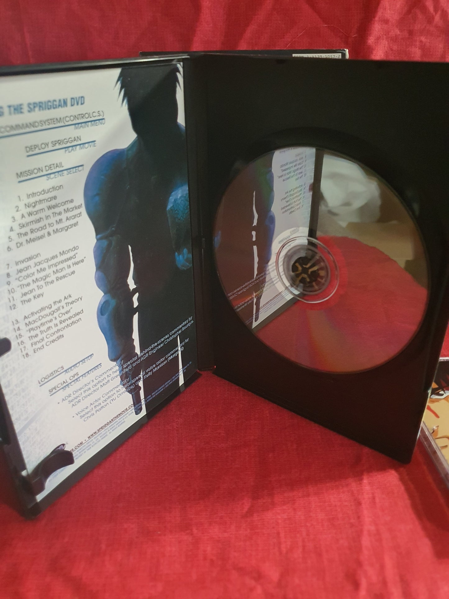 Spriggan (DVD + CD Soundtrack Set 2005, Special Edition) Anime Near Mint DSP/002