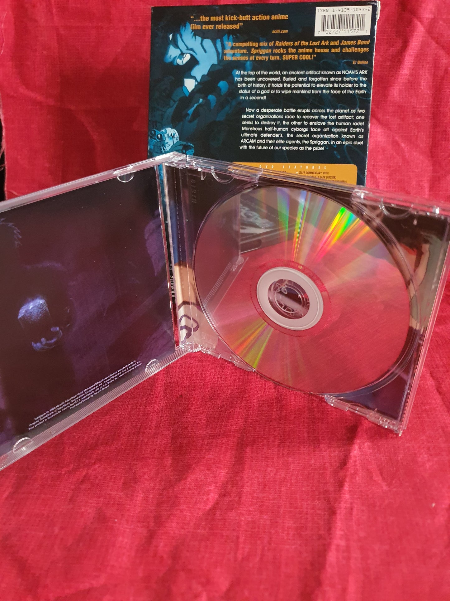 Spriggan (DVD + CD Soundtrack Set 2005, Special Edition) Anime Near Mint DSP/002